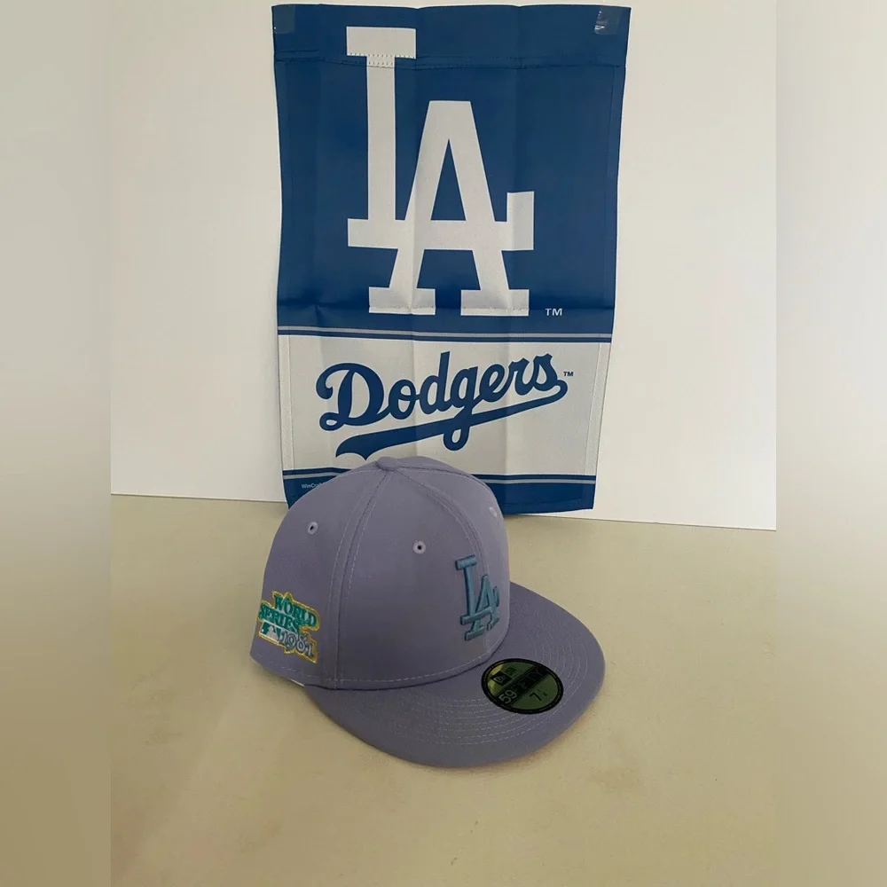 Los Angeles Dodgers New Era 1981 World Series Hat size 7 1/8 - Picture 2 of 10